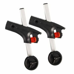 Heavy-duty Wheelchair Anti-tip Wheels - Durable Plastic Safety Set