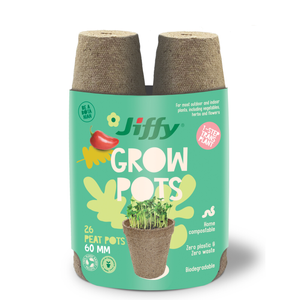 Fothergill's 60mm Jiffy Round Peat Pot - 26 Pack