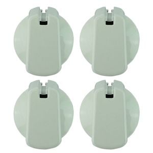 Universal Oven Knob Kit 40mm White Set of 4