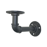 Carinya 70 x 25mm Curved Pipe Shelf Bracket