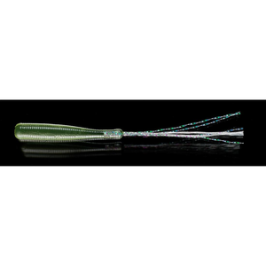 Fish Arrow Flasher Worm 1" SW Soft Plastic Ajing Fishing Lure 08 Lime Green