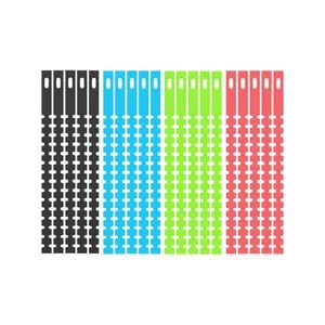 CordTech Reusable Loop And Tock Ties - 20 Pack
