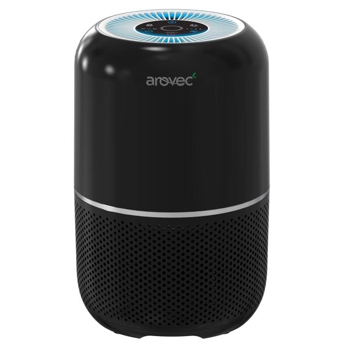 AROVEC Air Purifier Smart H13 True HEPA Filter, CADR 160 m³/h (Black)