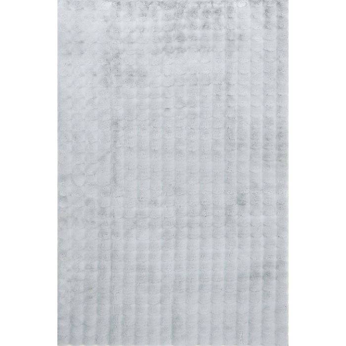 The Rug Connection Pop Siler Grey 270x180cm - Large Pet Friendly Washable Indoor Floor Rug