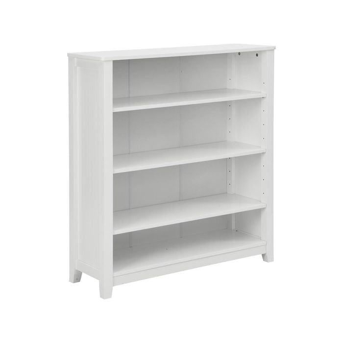 Eira Bookcase Bookshelf Display Cabinet 4 Tier White
