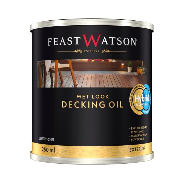 Feast Watson 250ml Wet Look Decking Oil - 250ml