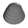 SOGA Round Black Steel Non-Stick Pizza Tray Set
