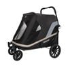 Ibiyaya Grand Cruiser Large Dog Stroller, 4-Wheel Foldable Big Dog Pram for Large Breeds, Elderly & Injured Pets