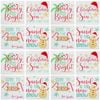 4x 4pc LVD Coasters Xmas By The Sea Decorative Barware/Serveware Kitchen Decor