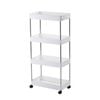 Sherwood Home 4 Tiers Organiser - White - 40x22x86cm