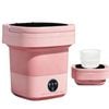 Catzon Portable Washing Machine 11L Foldable Washer Drye-Pink
