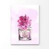 Perfume With Pink Shaded Flower  Print 100% Australian Made 60 x 90cm  (Acrylic)