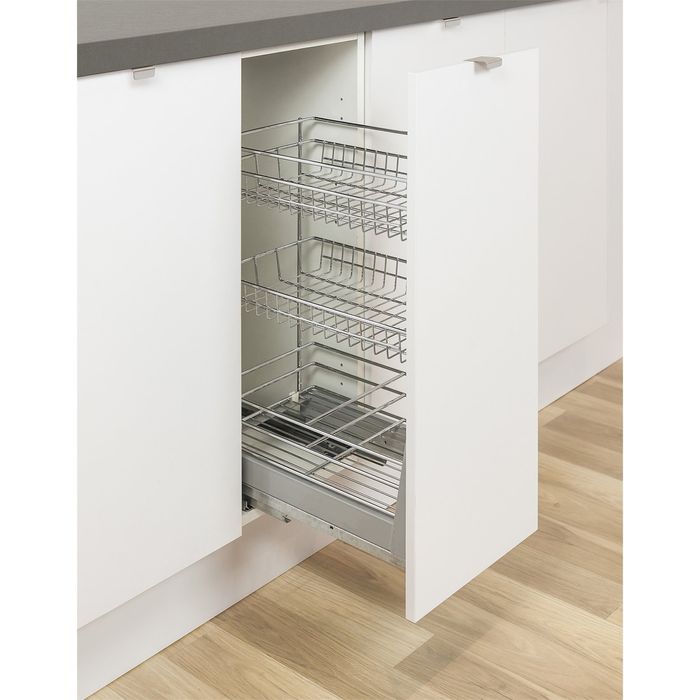 Kaboodle 300mm 3 Tier Soft Close Pullout Basket