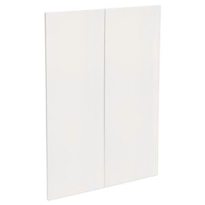 Kaboodle 900mm Modern Gloss White Medium Pantry Doors - 2 Pack - Modern
