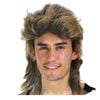 Mullet Wig Hair Costume Party Dress Up 70s 80s Aussie Bogan Rock Golden Blonde