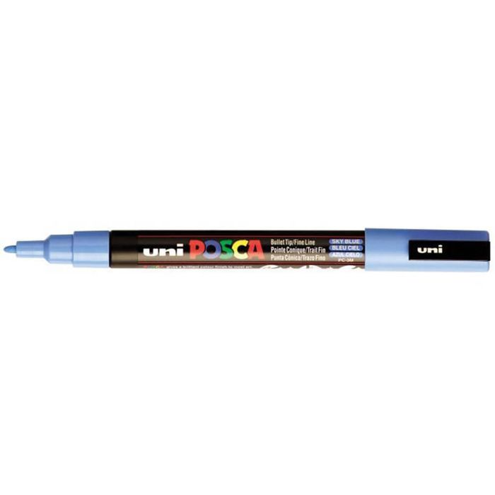 Uni Posca PC-3M Bullet Tip Paint Marker (Sky Blue)