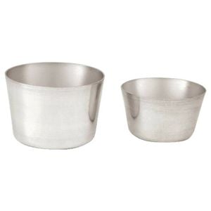 Pudding Mould Aluminium Medium 120ml 70x42mm Baking Kitchenware