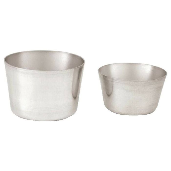Pudding Mould Aluminium Medium 120ml 70x42mm Baking Kitchenware