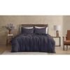Ardor Earth 100% Cotton Quilt Cover Set Home Bedding Single Bed Deep Violet