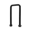 Sunrise U-Bolts with Nyloc Nut 5/8" High Tensile - 63mm Square, 170mm - UB1663170ZH