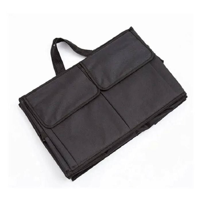 NNEOBA Large-Capacity Collapsible Car Trunk Storage Box Universal Cargo Organizer Black