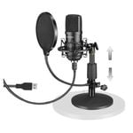 Philex USB Microphone Condenser w/Stand