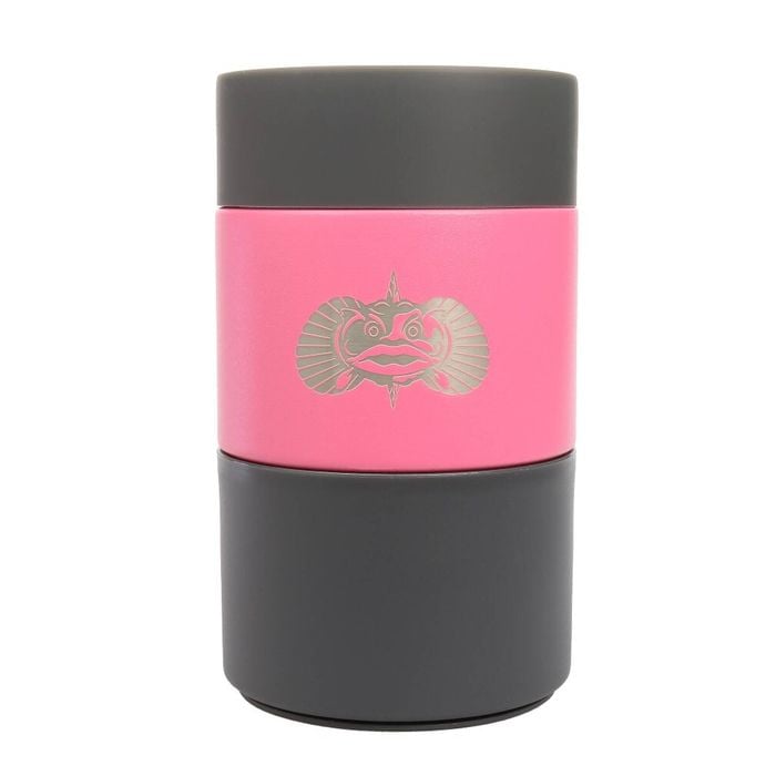 Pink Toadfish Outfitters Non-Tipping Stainless Steel Can Cooler/Stubby Cooler