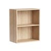 Kaboodle 900-1000mm Almond Oak Customisable Wall Open Shelf