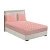 SOGA Wide Mattress Protector with Pillow Covers King - Pink