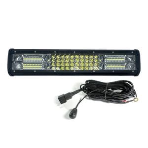 Elinz 15" LED Light Bar 4 Rows Work Driving FLOOD SPOT COMBO IP68 Offroad 4WD