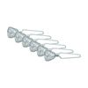 6x Avanti Universal Stainless Steel Spring Handheld Whisk Mixer 19cm