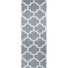Long Island 968 Gu6e 80x400 Grey Cream Runner