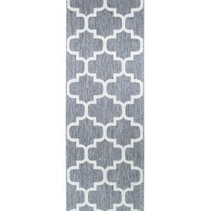 Long Island 968 Gu6e 80x400 Grey Cream Runner