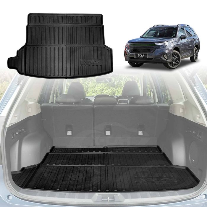 Boot Liner For Subaru Forester 6th Gen 2025-onwards With Subwoofer All Weather Heavy Duty Cargo Trunk Cover Mat Luggage Tray