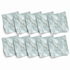 SOGA Peel & Stick Floor and Wall Tiles 60 x 60cm 10 Pack Jade Faux Marble