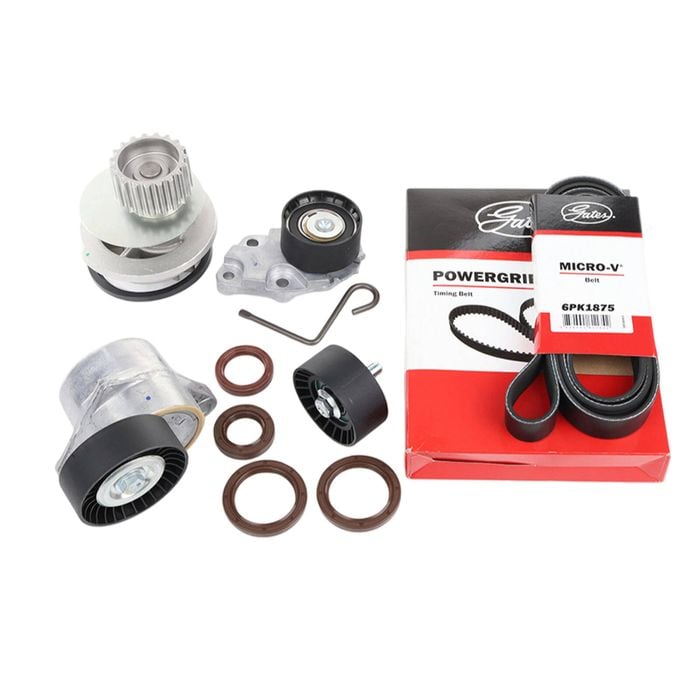 Timing Belt Kit + WP + DB + Tnsr for Holden Barina TK F16D3 1.6L DOHC
