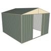 Build-a-Shed 3.0 x 3.0 x 2.3m Double Sliding Door Shed - Green