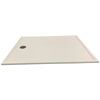 Wet Area Solutions 900 x 1200mm White Rear Outlet Solid Surface Shower Base