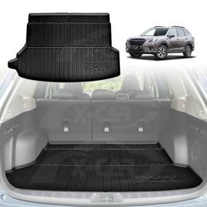 Boot Liner For Subaru Forester 5th Gen 2018-2025 With Subwoofer All Weather Heavy Duty Cargo Trunk Cover Mat Luggage Tray