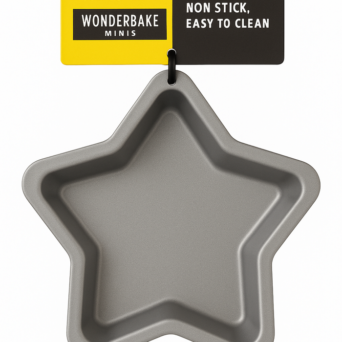 Wiltshire WonderBake Mini Non Stick Pan - Star (12cm) - Star | Yes | Yes