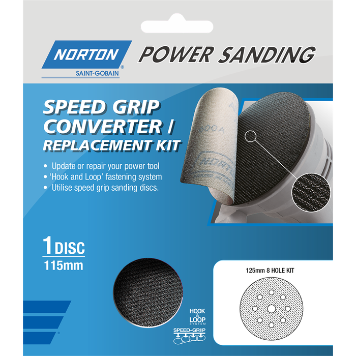 Norton 115mm Face Replacement Sander Disc