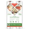 AUSPURE Vacuum Sealer Bags, 28cm x 6m, 2 Rolls for Food Storage