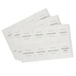 Harbour Housewares 24pc Soap Dispenser Labels Set