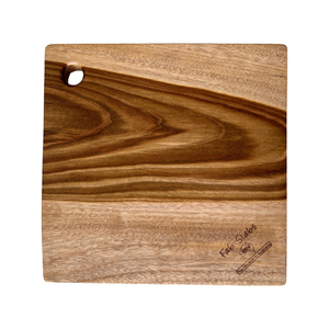 Fab Slabs Camphor Laurel Square Cutting Board - 30cm x 30cm x 3cm