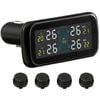 Elinz Car Auto Wireless Digital TPMS Tire Tyre Pressure Monitoring System Waterproof Sensors