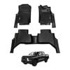 AUSGO Car Floor Mats for Mitsubishi Triton MV Next-Gen Dual Cab 2024-Onwards All-Weather Floor Liners