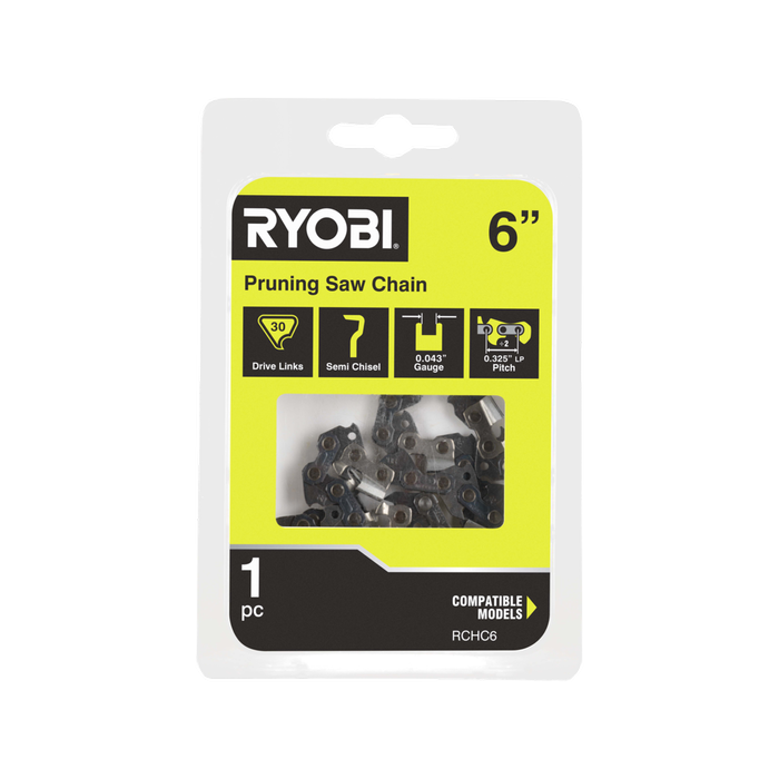 Ryobi 6” Pruning Saw Chain