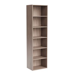 Kaboodle 600-699mm Silver Ash Customisable Deep Tall Pantry Open Shelf
