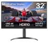 LG UltraFine 32UR550K-B 31.5" 4K UHD 60Hz VA HDR10 Office and Gaming Monitor