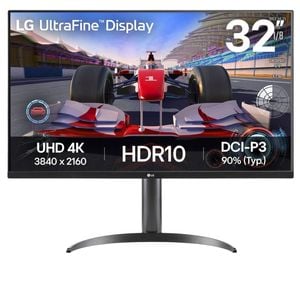 LG UltraFine 32UR550K-B 31.5" 4K UHD 60Hz VA HDR10 Office and Gaming Monitor
